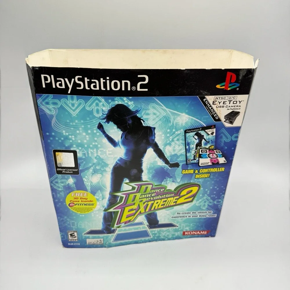 Sony PlayStation 2005 Dance Dance Revolution Extreme 2 Dance Pad Sleeve Only
